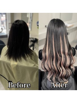 ファボ(Fav) 《シールエクステ》 Pink Highlight