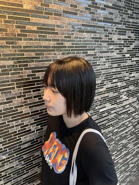 ヘアーアトリエ ラフェル(hair atelier Rafel) 切りっぱなしボブ