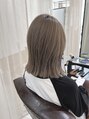 レリーアンテ 大阪梅田(Rely ante) 落ち着いたグレージュカラー♪