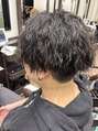 ブルーノ 東員店(BRUNO)&nbsp;メンズツーブロック×ハード系パーマスタイル♪ウェーブ男子☆
