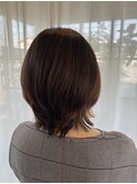 シークレットハイライト×ウルフボブ