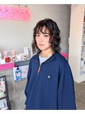 高校卒業記念のレイヤーパーマ