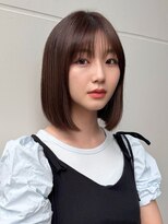 ナカイ(NAKAI)&nbsp;顔周りレイヤーカット/イメチェンヘアスタイル/韓国ボブ