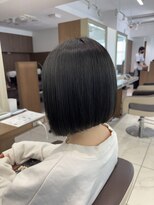 アッシュ 下北沢店(Ash)&nbsp;前下がりボブ×オリーブグレージュ