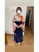 ルネッサンスヘアー ラファエロ(RAFFAELLO)&nbsp;袴姿