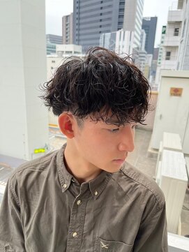 ラヴィズム 名駅店(LUVISM) 波巻きパーマツイストスパイラルパーマメンズカット名駅名古屋