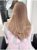 ブリーチ1~2回で叶える透明感ベージュ