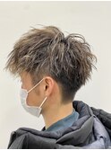 メンズ×ハイライトカラー