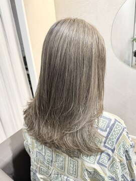 サロンドクオリア(Salon de Qualia) ハイトーンレイヤー/オリーブベージュ/オリーブグレージュ/S