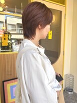 ヒントステーション(HINTSTATION)&nbsp;〈浅草 半個室〉ショートウルフ/オレンジベージュ