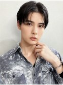 20代30代◎韓国風センターパート縮毛矯正×清潔感