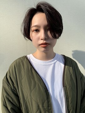 モリオ フロム ロンドン サッポロファクトリー店(morio FROM LONDON) 【morio札幌】札幌ショート 黒髪ハンサムショート