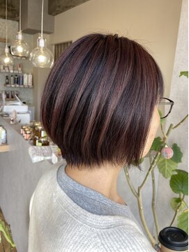 ロゴス 湖北本店(LOGOS) 着物ヘア/大人ガーリー/ダークアッシュ/似合わせカット/我孫子