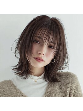 ヘア ケア オディール(Hair Care Odile) 顔まわりレイヤーボブスタイル