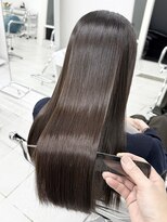 シアー(sheer)&nbsp;《sheer/氏家》#髪質改善#縮毛矯正#ナチュラル#ロングスタイル