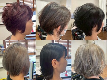 ステップ ヘア(step hair)の写真