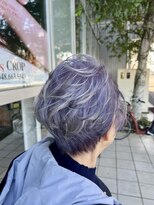 ミス クロップ(Miss CROP)&nbsp;白髪を活かしたハイライト