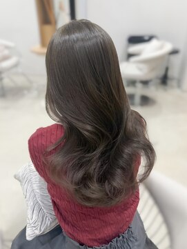 巻き髪/韓国/レイヤーカット/ダブルカラー/栄n15