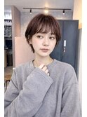 ゆるっとツヤ感マッシュショート＊