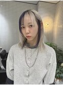ミルクティーブラウン/大人ガーリー/ミディアムレイヤーカット