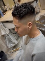 グルーマーズトウキョウ(GROOMER/S TOKYO) サーフカール リバースセンターパート 波巻きツイストスパイラル