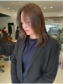 ブリーチなしベージュカラー