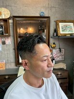 アールズ ヘア(R's hair)&nbsp;MEN’S HAIR/波巻きツイストスパイラル/リバースセンターパート