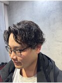 メンズシャドウパーマ