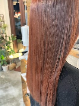 ランプの写真/「カラーは傷む」の常識を変える。保護・保水・浄化の3ステップで、未来へ続く凛とした素髪へ。
