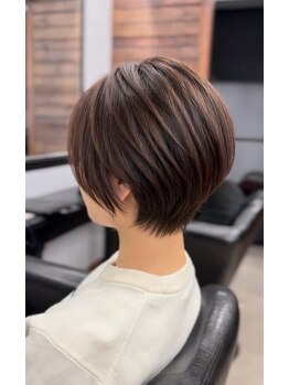 ランルコネ(ran rukone)の写真/乾かすだけでキマるショートをつくります♪扱いやすくセットしやすいショートスタイル◎【札幌/狸小路】