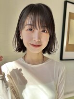 ハニーシブヤ(HONEY shibuya)&nbsp;ボブ/イメチェン/ダークブラウン/脱白髪染め３