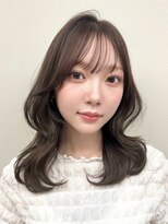 ポケット 渋谷(POCKET)&nbsp;レイヤーカットくびれヘアミディアムレイヤー渋谷美容室