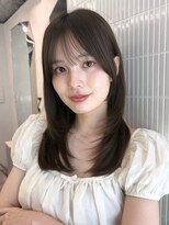 ベイルーム(BAYROOM by HONEY omotesando)&nbsp;ミディアムレイヤー/レイヤーカット/顔まわりカット