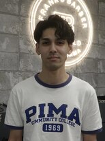 フランクスバーバーリベラルド 横浜(FRANK'S BARBER LIBERALD)&nbsp;MEN’S HAIR/センターパート/ラルフカール　ST