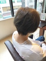 エイム ヘア デザイン 町田店(eim hair design) アッシュベージュ/ショートボブ/大人ショート/立体感