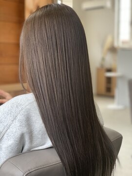 ナンバーフォーナチュラル(NO4 natural) 155. 艶髪ロング/ダークブラウン/似合わせ/ツヤ感
