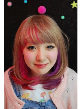 キャンディーシロップ(Candye Syrup) ピンク、バイオレッド、ボブ☆