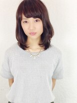 ボレロ(bolero) 【bolero】ミディアムルーズボブ×チョコレートカラー