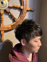 バーバー スタジオ ラフテル(Barber Studio RAFTEL)&nbsp;2ブロックショート！フェザーマッシュ  ソフトツーブロック