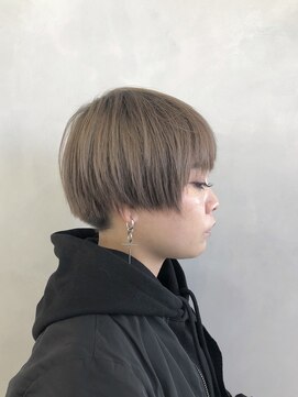 エイト ヘアサロン 渋谷本店(EIGHT) ミルクティーカラー_ショート_新田 廉_0089
