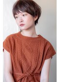【elfo】巻かずにショートスタイリングで旬な顔に