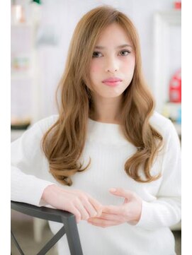 ミック ヘアアンドビューティー 大山店(miq Hair&Beauty) 海外セレブオーラ…ハイトーンカラー外国人風ウェーブc1