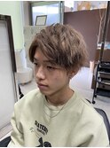 ミルクティーアップバング