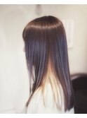 インナーカラー(サンドベージュ)
