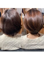 ロカ(roka)&nbsp;つるっとまとまる！地毛ストレートで丸みショート