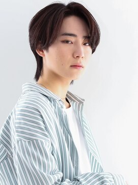 ガリカ 横浜(Gallica) 【Gallica】黒髮コンマヘア/モテ髪センターパートマッシュ