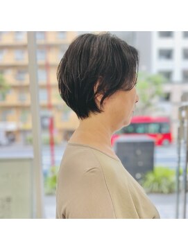 メモリーズ 水天宮前店(Memories) 大人可愛い30代40代50ショートボブショート丸みショート