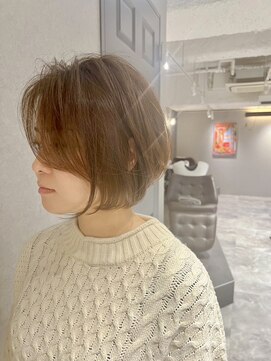 プエンテ(PUENTE) ☆ナチュラル×ショートボブ☆