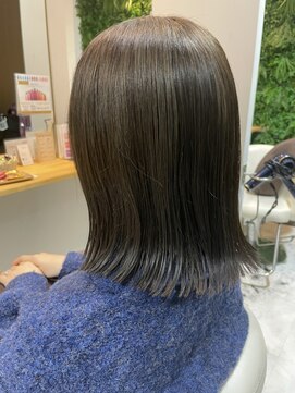 クレア 岡崎南店(CREA) 艶カラー♪グレージュ