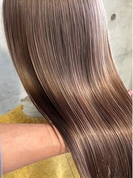 ツミキ ヘアーデザイン(TSUMIKI hair design)の写真/【超集中補修ケア+カラー+カット¥10000】芯まで潤う艶髪に♪超音波アイロン"ケアプロ"も導入！